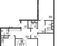 3-комнатная квартира площадью 127 кв.м, Серпуховский Вал ул. | цена 30 391 642 руб. | www.metrprice.ru