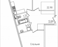 2-комнатная квартира площадью 87.58 кв.м, Михайлова, 31, корп.31 | цена 10 655 238 руб. | www.metrprice.ru