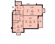 2-комнатная квартира площадью 63 кв.м, Рогачевский пер., 7К1 | цена 13 700 000 руб. | www.metrprice.ru