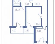 2-комнатная квартира площадью 85.3 кв.м, Кудрявцева, 14 | цена 8 998 058 руб. | www.metrprice.ru