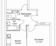 2-комнатная квартира площадью 57.93 кв.м, Родниковая, 4 | цена 5 737 967 руб. | www.metrprice.ru