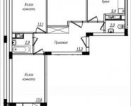 3-комнатная квартира площадью 72 кв.м, Просвещения ул. | цена 3 904 086 руб. | www.metrprice.ru
