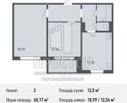 2-комнатная квартира площадью 57 кв.м, микрорайон Южное Домодедово, к4 | цена 2 000 000 руб. | www.metrprice.ru