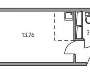 0-комнатная квартира площадью 24 кв.м,  | цена 1 950 500 руб. | www.metrprice.ru