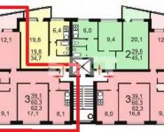 3-комнатная квартира площадью 62 кв.м, Владимирская 2-я ул., 11 | цена 8 499 000 руб. | www.metrprice.ru