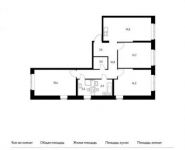 3-комнатная квартира площадью 95 кв.м, Варшавское ш., 141К2 | цена 15 684 500 руб. | www.metrprice.ru