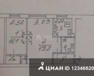 2-комнатная квартира площадью 44 кв.м, Буракова ул., 3К1 | цена 4 850 000 руб. | www.metrprice.ru