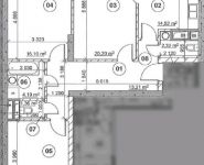 3-комнатная квартира площадью 86.3 кв.м, проспект Будённого, вл51 | цена 12 996 200 руб. | www.metrprice.ru