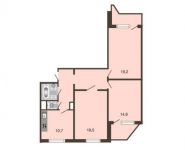 3-комнатная квартира площадью 81.2 кв.м, Липчанского ул, д. 1 | цена 7 559 000 руб. | www.metrprice.ru