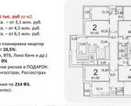 1-комнатная квартира площадью 40 кв.м, Комсомольский пр-т | цена 3 100 000 руб. | www.metrprice.ru