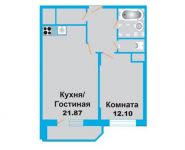 2-комнатная квартира площадью 48 кв.м, Рупасовский 2-й пер., 3 | цена 4 900 000 руб. | www.metrprice.ru