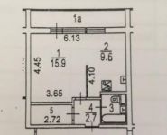 1-комнатная квартира площадью 35 кв.м, Олонецкая ул., 17А | цена 6 400 000 руб. | www.metrprice.ru