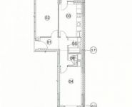 2-комнатная квартира площадью 61.8 кв.м в ЖК "Летний Сад", Дмитровское ш., 107 | цена 7 700 000 руб. | www.metrprice.ru