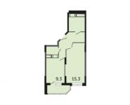 1-комнатная квартира площадью 41.1 кв.м, Северное ш., 4 | цена 2 457 780 руб. | www.metrprice.ru