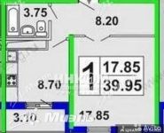 1-комнатная квартира площадью 40 кв.м, Дмитровское ш., 165Ек14 | цена 5 300 000 руб. | www.metrprice.ru