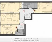 3-комнатная квартира площадью 78 кв.м,  | цена 6 230 180 руб. | www.metrprice.ru