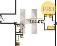 3-комнатная квартира площадью 104.1 кв.м, Школьная ул. | цена 11 747 710 руб. | www.metrprice.ru