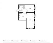 2-комнатная квартира площадью 58.2 кв.м, Георгиевский пр-т | цена 6 332 160 руб. | www.metrprice.ru