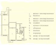 3-комнатная квартира площадью 77 кв.м, Газопровод ул., 1 | цена 12 200 000 руб. | www.metrprice.ru