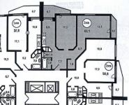 2-комнатная квартира площадью 72 кв.м, Твардовского ул., 44 | цена 4 200 000 руб. | www.metrprice.ru