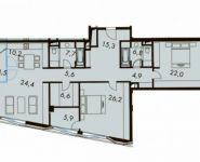 3-комнатная квартира площадью 143.1 кв.м, Садовническая улица, вл31к1 | цена 56 761 719 руб. | www.metrprice.ru