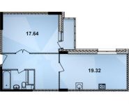 1-комнатная квартира площадью 52 кв.м, Кирова ул. | цена 3 010 327 руб. | www.metrprice.ru