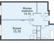 1-комнатная квартира площадью 41.1 кв.м, Новое шоссе, 96 | цена 3 112 569 руб. | www.metrprice.ru