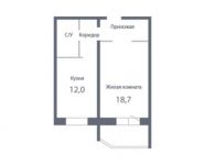 1-комнатная квартира площадью 49 кв.м,  | цена 3 245 000 руб. | www.metrprice.ru