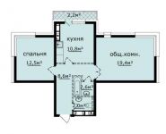 2-комнатная квартира площадью 57 кв.м, Библиотечная ул., 1 | цена 6 900 000 руб. | www.metrprice.ru