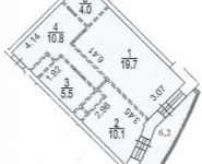 1-комнатная квартира площадью 53 кв.м, Покрышкина ул., 8 | цена 20 601 040 руб. | www.metrprice.ru