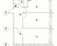 2-комнатная квартира площадью 65.06 кв.м, Новоалексеевская ул, 16с29 | цена 12 876 960 руб. | www.metrprice.ru