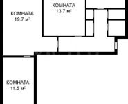 3-комнатная квартира площадью 65 кв.м, Востряковский пр., 23К3 | цена 6 990 000 руб. | www.metrprice.ru