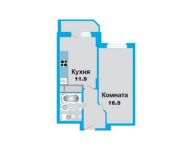 1-комнатная квартира площадью 38.1 кв.м, Речной проезд, 11 | цена 3 131 000 руб. | www.metrprice.ru