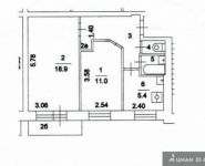 2-комнатная квартира площадью 44 кв.м, Загородное ш., 6К1 | цена 8 500 000 руб. | www.metrprice.ru