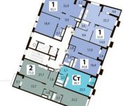 1-комнатная квартира площадью 44.8 кв.м, Северная 9-я линия, 16 | цена 5 750 000 руб. | www.metrprice.ru