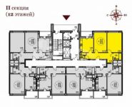 2-комнатная квартира площадью 64 кв.м, Бородинская ул., 7 | цена 5 571 480 руб. | www.metrprice.ru