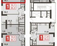 1-комнатная квартира площадью 35.6 кв.м, Новотушинская ул. | цена 3 435 400 руб. | www.metrprice.ru