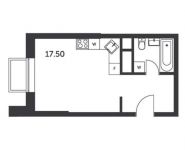 1-комнатная квартира площадью 26.9 кв.м,  | цена 3 210 063 руб. | www.metrprice.ru