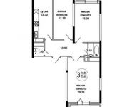 3-комнатная квартира площадью 89 кв.м, улица Гоголя, 12 | цена 3 753 720 руб. | www.metrprice.ru