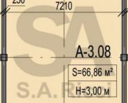 1-комнатная квартира площадью 67 кв.м в Апартаменты "Лофт Студио №8", Аэропорта пр., 8 | цена 22 660 000 руб. | www.metrprice.ru