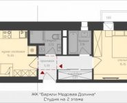 2-комнатная квартира площадью 42 кв.м,  | цена 4 011 881 руб. | www.metrprice.ru