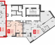 1-комнатная квартира площадью 39 кв.м, Барышевская Роща ул., 11 | цена 4 050 000 руб. | www.metrprice.ru