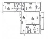 3-комнатная квартира площадью 114 кв.м, Столетова ул., 19 | цена 24 450 000 руб. | www.metrprice.ru