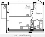 1-комнатная квартира площадью 49 кв.м, Просвещения ул. | цена 2 583 590 руб. | www.metrprice.ru