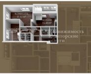 2-комнатная квартира площадью 67.4 кв.м, Ярославское ш., 141 | цена 4 685 690 руб. | www.metrprice.ru