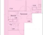 2-комнатная квартира площадью 59 кв.м, Муравская 2-я ул. | цена 5 832 320 руб. | www.metrprice.ru
