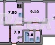 3-комнатная квартира площадью 67.3 кв.м, Отрадная ул., 14 | цена 10 300 000 руб. | www.metrprice.ru