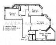 3-комнатная квартира площадью 121 кв.м, улица Энергетиков, 6 | цена 32 990 000 руб. | www.metrprice.ru