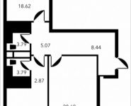 2-комнатная квартира площадью 80.2 кв.м, Новоалексеевская, 16с7 | цена 17 113 150 руб. | www.metrprice.ru