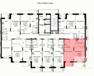 2-комнатная квартира площадью 46.6 кв.м, улица Фрунзе, 1 | цена 3 405 500 руб. | www.metrprice.ru